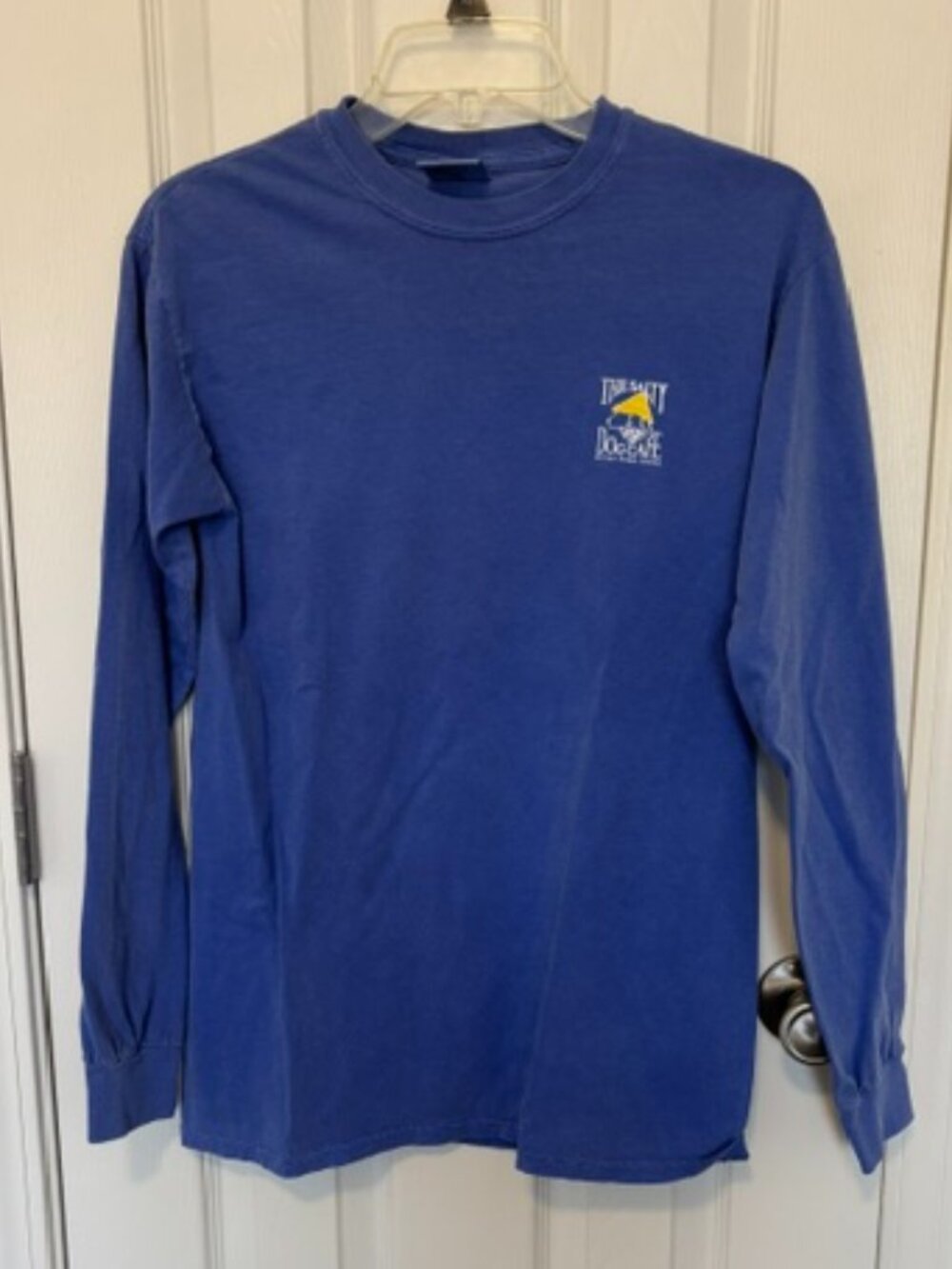 Long Sleeve Salty Dog Cafe Blue Tee Size S